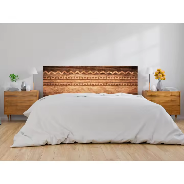 Oedim Cabecero Cama PVC Madera_H133 | Disponible en Varias Medidas | Cabecero Ligero, Elegante, Resistente y Económico - 1