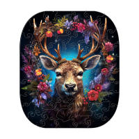 Rompecabezas 3D De Madera Personalizado Con Encanto Navideño Y Elk Misterioso Juguete Educativo Para Niños Y Adultos Regalo Familiar Interactivo - details 0