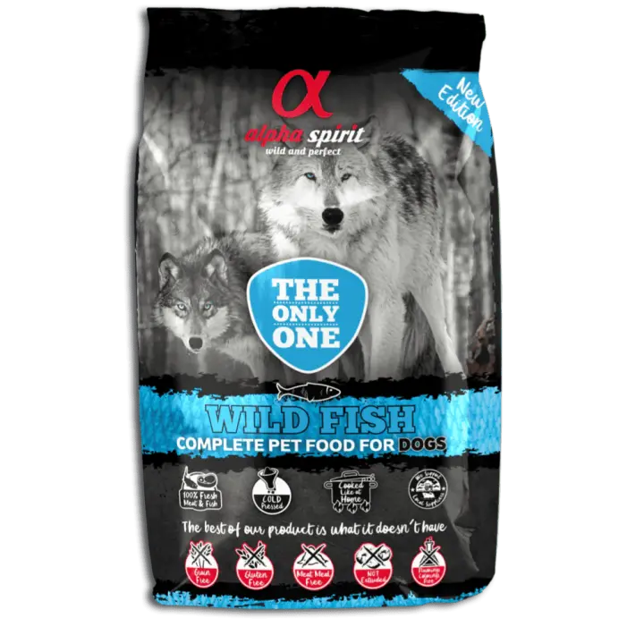 Pienso Seco Alpha Spirit The Only One Wild Fish 3 Kg - Natural, Sin Gluten y Sin Cereales - 1