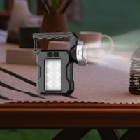 Interior solar led interior multiusos potente recargable para exteriores, camping, viajes, exploración, 3,1x1,3x5,3 pulgadas, 142g, material ABS - details 3