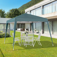 Carpa plegable para Fiestas de 2,4x2,4 m with Protección UV, plegable y portátil, incluye Bolsa de Transporte para Jardín y balcón, Maple Green - details 0