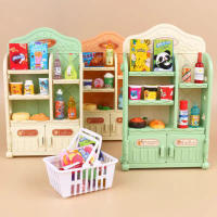 30Pcs Miniatura De Estante De Comida Y Bebida Para Muñecas Estantería De Pastelería Para Tienda De Juguetes De Cocina Para Niñas - details 1