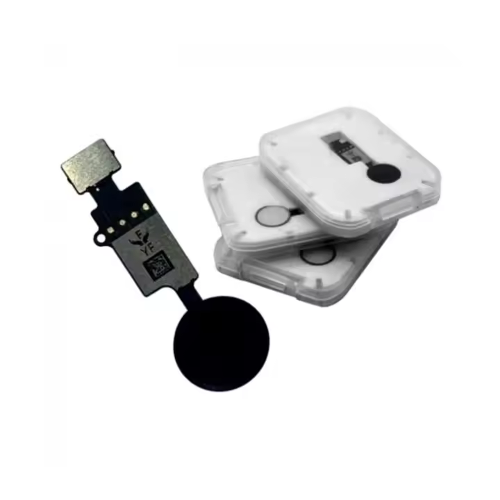 IMATICA LOS PALACIOS Botón Home Iphone 7/8/SE 2020 Flex Negro - Reemplaza Botón Central - 1