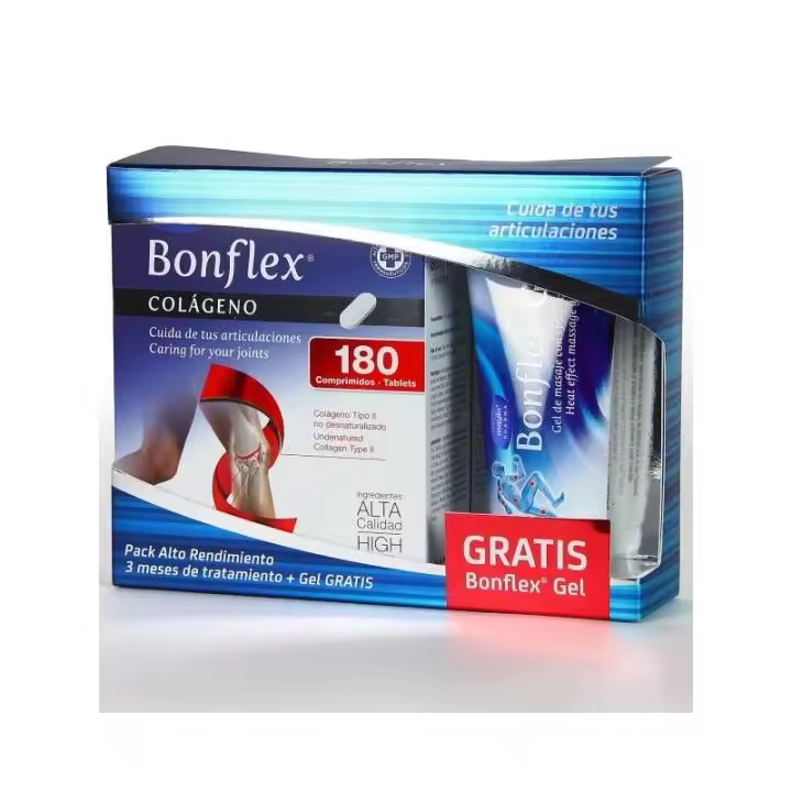 Mayla Pharma Bonflex Colágeno 180 comp + Bonflex Gel 100ml gratis - 1