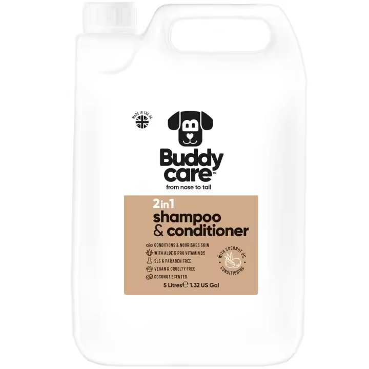 2 in 1 Dog SHAMPOO/CONDITIONER Buddycare (5L) - 1