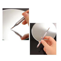 Cepillo De Uñas Con Mango De Metal Cabello De Mink Para Manicura Y Dibujos Con Gel UV Herramientas De Uñas Para Salon - details 2