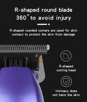 Wireless Barber Trimmer máquina de afeitar Eléctrica Profesional de Corte de pelo de los hambres - details 9