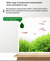 Termómetro Digital Para Acuario Autoadhesivo LCD Mini Para Tanque De Peces Con Cambio Automático De Escala ℃/℉ Rango 0-90℃ - details 5