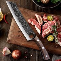 Cuchillo De Cocina Profesional WXCOO Acero Inoxidable Multiusos Para Picar Y Cortar Cuchillo De Chef Forjado a Mano Herramienta De Cocina Ecológica - details 14