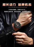 Reloj de cuarzo con correa de acero para hombre, multifuncional, resistente al agua, de marca - details 3