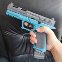 Pistola De Airesoft SIG17 M9A3 Con Disparo Continuo Caja De Lanzamiento Vacía Juguetes Para Niños Y Adultos Regalo De Navidad - details 3