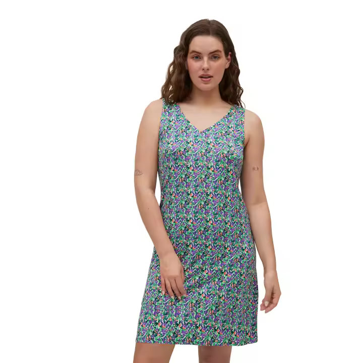 Ysabel Mora - Vestido corto tirantes estampado flores - 1