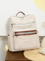 Anti-robo Mujer Mochila de Cuero de Pu Mochila De Bolsa de mano Mochilas Casual - details 13