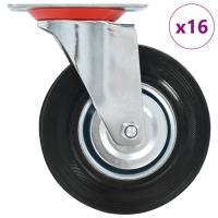 vidaXL Ruedas Giratorias con Diámetro 125mm Manipulación Materiales Mueble Cantidad 4 unidades,  8 unidades,  12 unidades y mas - details 1