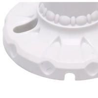 Soporte De Bombilla LED E27 De Cerámica Base Redonda Para Lámpara 6A 220V Soporte De Luces Colgantes Material ABS - details 4
