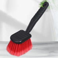 Cepillo De Limpieza Para Ruedas De Coche Con Cerda Roja Y Mango Negro Herramienta Para Lavar Automóviles Y Motocicletas - details 5