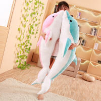 Gran Peluche Delfín Juguete De Animal Marítimo Suave Para Niñas Muñeca Bebé Almohada Para Dormir Regalo De Navidad Cumpleaños Halloween Para Niños - details 3