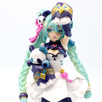 Figura De Acción De Anime PVC Hatsune Miku Muñeca Coleccionable Para Niñas Juguete De Personajes De Anime Cinnamoroll Piapro Panda - details 1