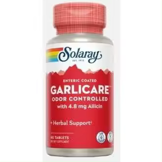 Solaray Garlicare Tm 10.000 Mcg 60Comp - 1