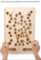 Juego De Maze De Madera Para Niños Pirate Marbles Caminata Juguete Educativo Entrenamiento De Coordinación Ocular-Motora Y Equilibrio Regalo Ideal Para Niños - details 1