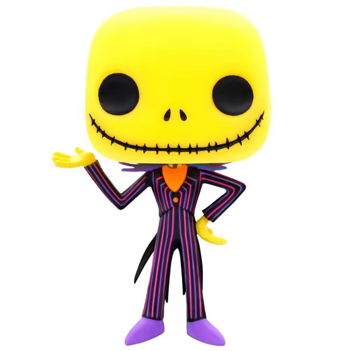 Figura Funko Pop Disney (The Nightmare Before Christmas) Jac-Figura de Vinilo Coleccionable - Idea de Regalo- Mercancia Oficial - Juguetes para Niños y Adultos - Movies Fans - Muñeco para Coleccionistas y Exposición - 1