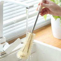 Cepillo De Limpieza Para Botellas Y Vajillas Con Mango Largo De Madera Y Nylon Duradero Para Electrodomésticos De Cocina Y Botellas De Bebé - details 7