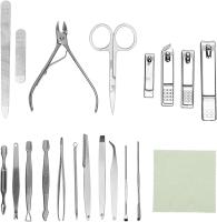 EUROXANTY Cortauñas Set Manicura y Pedicura | Kit Profesional Manicura | Nail Clipper | Juego de Cortauñas de Acero Inoxidable - details 5