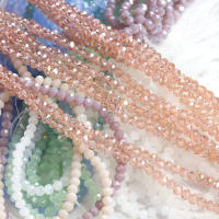 120pcs/lot Cuentas De Vidrio Facetas Austria Redondas Para Joyería Spacer Beads De Moda Material De Vidrio Tamaño 4mm - details 4