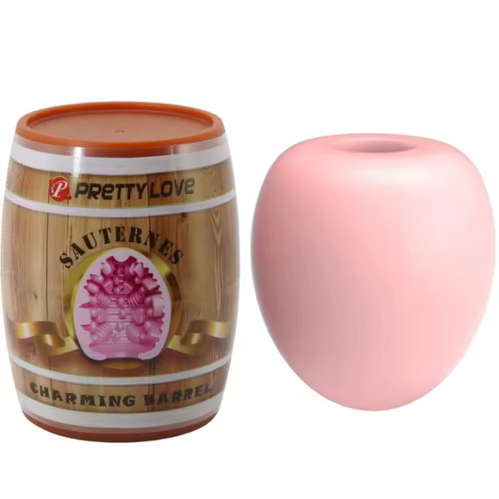 Pretty Love – Huevo Masturbador Masculino Rosa Modelo 2 - 1