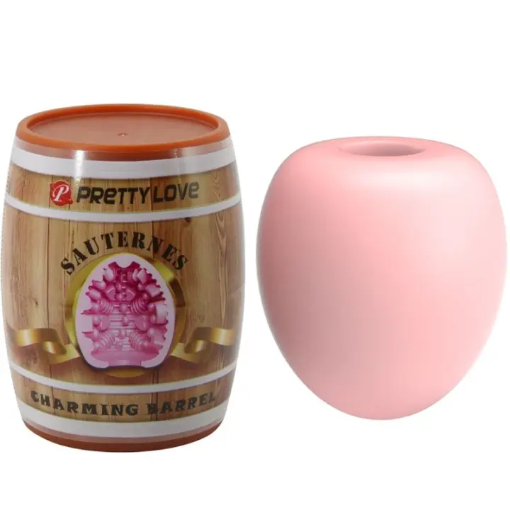 Pretty Love – Huevo Masturbador Masculino Rosa Modelo 2 - 1