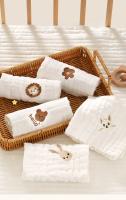 Toallas De Algodón Bordadas Para Bebé 6 Capas Pañuelos Para La Cara Y Manos De Recién Nacidos Bibs Suaves Pañuelos Para Niños Burp Cloth - details 0