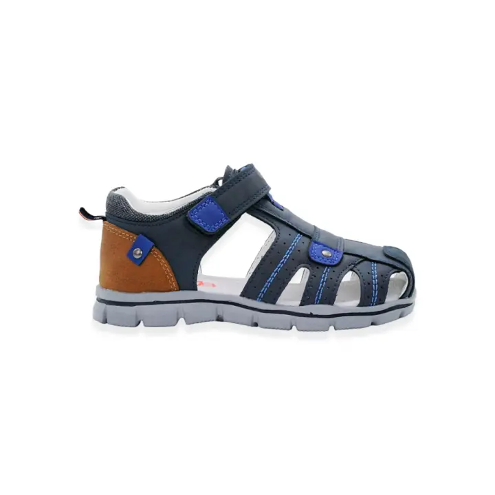 Sandalias planas niño CRESCENDO 2541 SANDALIA CERRADA MARINO 31310 24V - 1