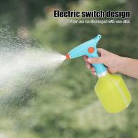 Regadera Eléctrica de ABS para Flores, transparente, para Regar Plantas. - details 1