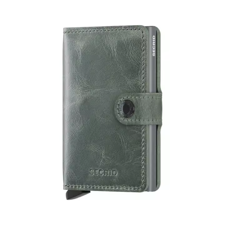 Tarjetero Secrid Vintage Verde Unisex - 1