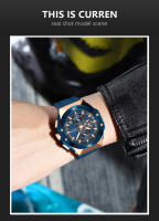 Reloj Deportivo Multifuncional CURREN Moda Con Correa De Silicona Y Dial Luminoso Manos Luminosas Cronógrafo De Cuarzo Diseño Creativo Resistente Al Agua - details 10
