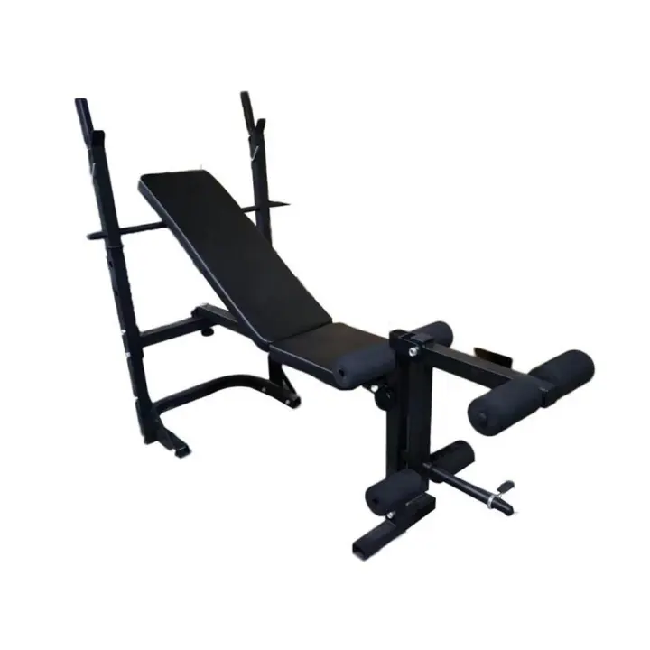 Banco de musculación plegable, equipo de ejercicio en casa ajustable, inclinable y declinable. Abdominales, pesas y Fitness. - 1