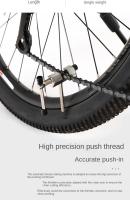 Kit De Herramientas De Reparación De Bicicleta Retirador De Engranaje Ciclomotor Rompe Cadena Cortador Arrancador De Engranaje Wrench Extractor De Caseta - details 17