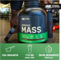Serious mass 6LB 2.73kg optimum nutrition - details 0