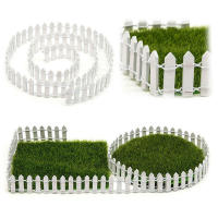 Mini Valla De Madera Para Jardín Decorativa Blanco 100x5cm Accesorio De Paisaje Para Balcones Y Courtyards Interior Fencing De Madera Miniatura - details 2