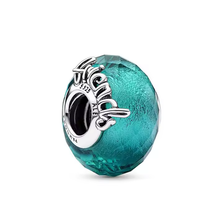 Charm Pandora Cristal de Murano Facetado Amistad - 792762C01 - 1