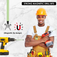 Juego De 10 Piezas De Brocas Allen Hexagonales 1/4 Pulgada Con Punta Magnética Adaptador De Destornillador Eléctrico Herramienta Multifuncional De Acero Aluminio - details 2