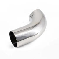 Tubo De Escape Para Coche Acero Inoxidable 304 Muffler Pieza De Automóvil 90 Grados Bajo Sanitario Tubo Elbowed De 51mm Y 63mm - details 4