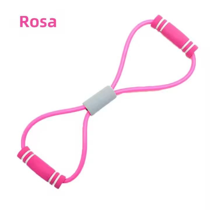 Banda De Resistencia Para Yoga Y Fitness Elastic Tube De Goma Para Equipo De Gimnasio Ejercicio De Expansión Muscular En El Pecho - 1