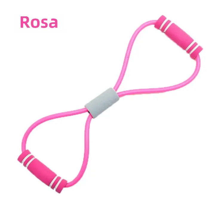 Banda De Resistencia Para Yoga Y Fitness Elastic Tube De Goma Para Equipo De Gimnasio Ejercicio De Expansión Muscular En El Pecho - 1