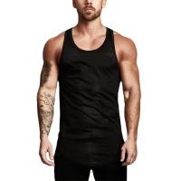 Camiseta De Gimnasio Para Hombre Verano Secado Rápido Malla Top De Musculación Sin Mangas Camiseta Deportiva Fitness O-Neck - details 1