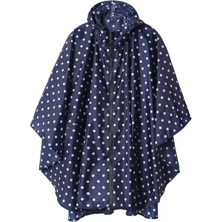 Poncho Impermeable Mujer Unisex Reusable Chubasquero Hombre Capa de Lluvia Nieve - 1
