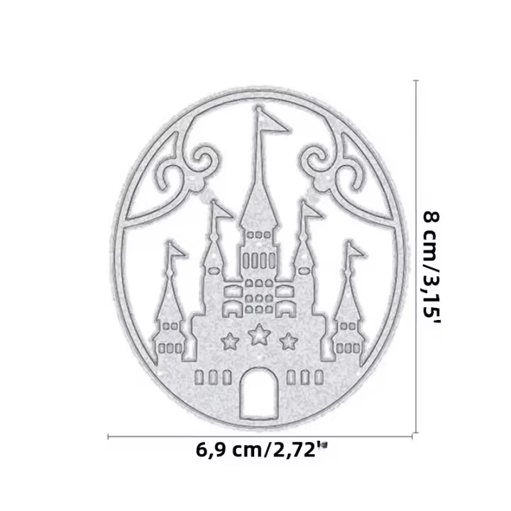 1pc Herramienta De Costura Para Cortar Metal Y Tela Con Diseño De Percha Para DIY Scrapbooking Cartas De Fiestas Cumpleaños Boda Y Álbumes - 1