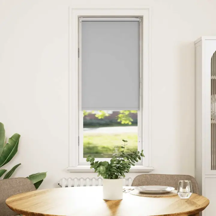 Estor Enrollable Opaco gris claro 40x175 cm Tela Ancho 35,7 cm - 1