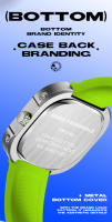 Reloj De Cuarzo Para Hombre Mark Fairwhale 5740 Resistente Al Agua Deportivo Al Aire Libre Estilo Casual Cuadrado Material De Correa De Silicona Y Caja De Acero Inoxidable - details 10
