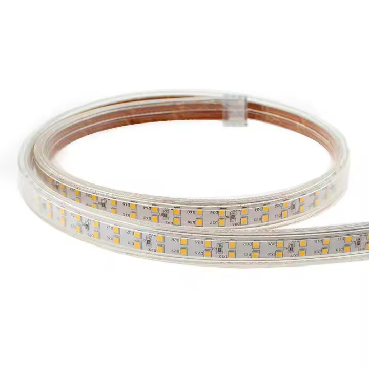 LEDBOX Tira LED 220V SMD2835 doble, 180Led/m, carrete 1 metro, Azul. Tiras LED y Neones, Tiras Led 220V AC - 1